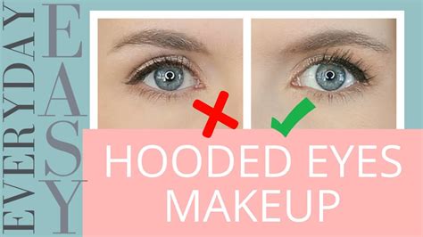 Easy, Soft Everyday Makeup For Hooded Eyes 